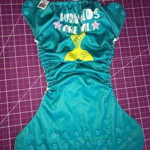 Mermaids Mama Koala Cloth Diaper